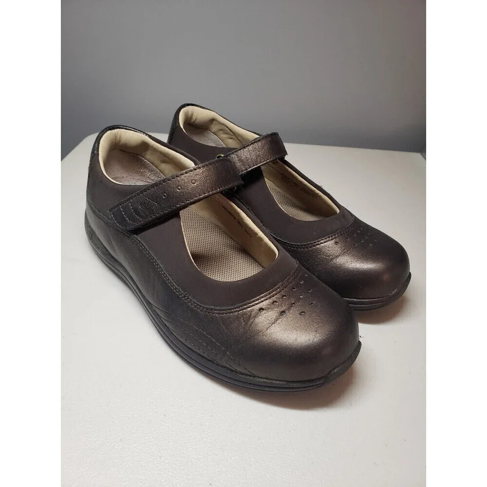 Drew Rose Mary Jane Orthopedic Diabetic Comfort Shoes Leather Women Size 6.5 W